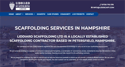 Desktop Screenshot of hampshirescouting.org.uk